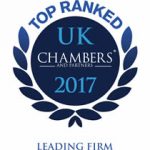 Ranked in Chambers UK 2017 - Leading Firm