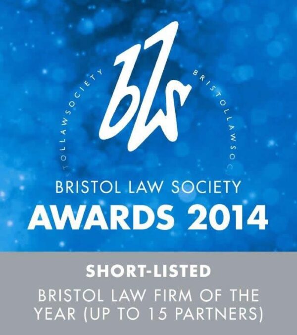 Bristol Law Society Awards 2014 - short-listed