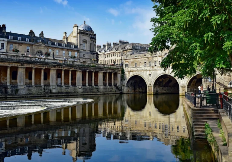 The Pulteney Bridge in Bath
