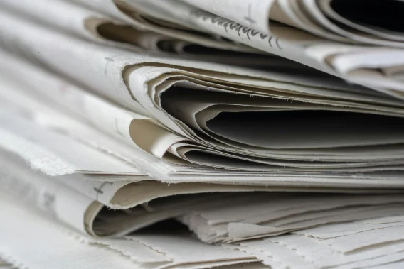 A Pile of Newspapers