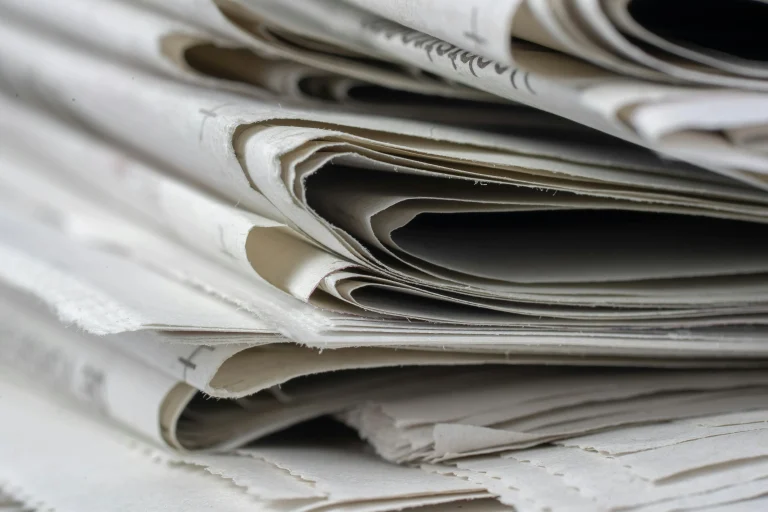 A Pile of Newspapers